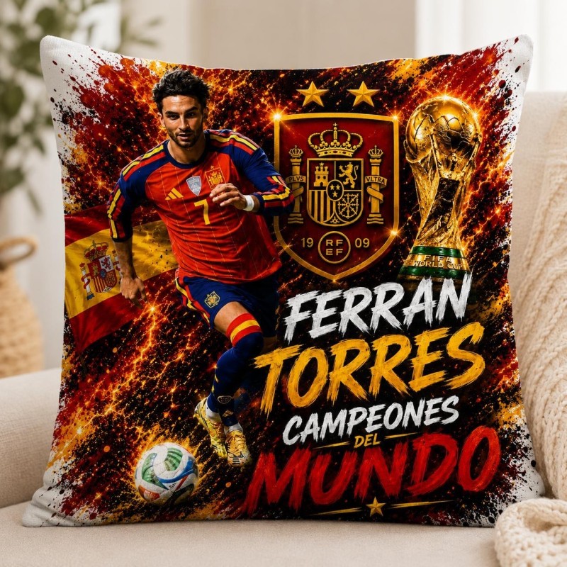 COJÍN JUGADORES SELECCIÓN ESPAÑOLA