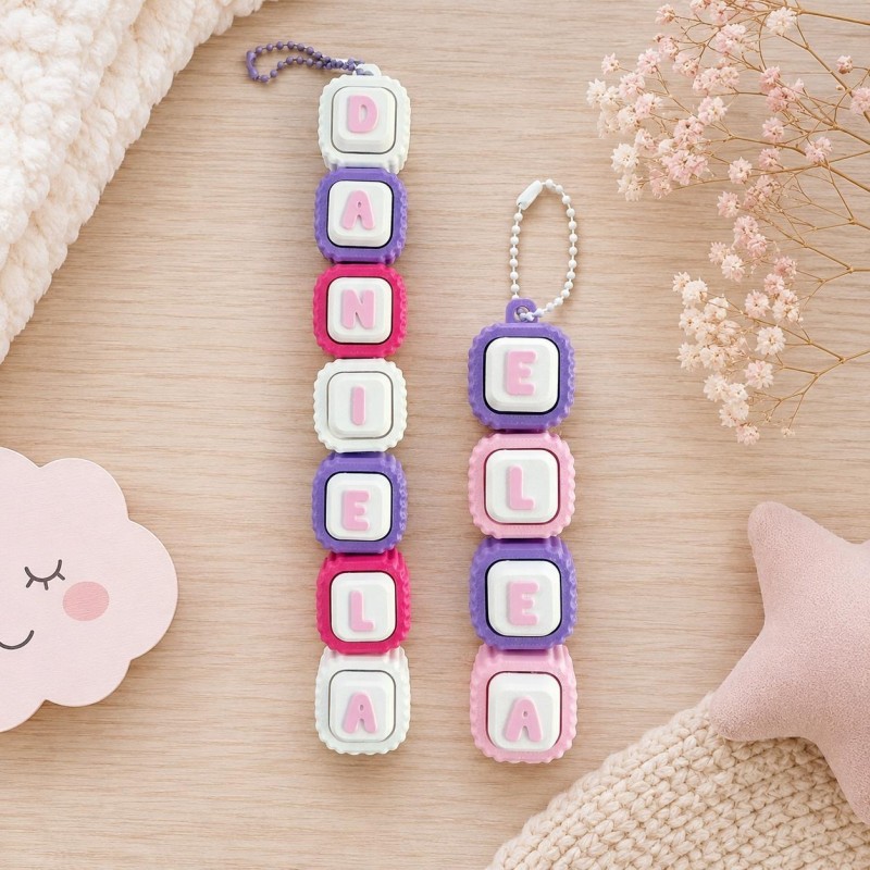 LLAVERO CLIKERS PERSONALIZADO DESMONTABLES