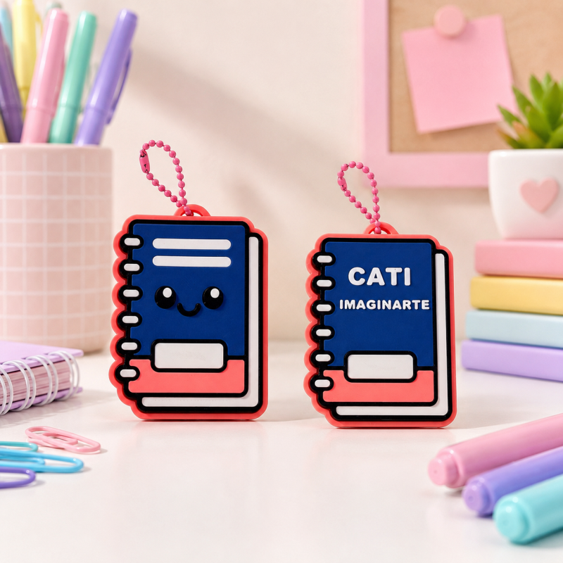 LLAVERO CLIKERS CUADERNO
