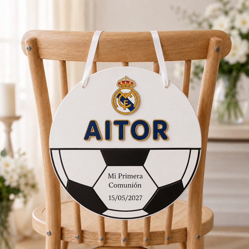 PLACA SILLA BALÓN