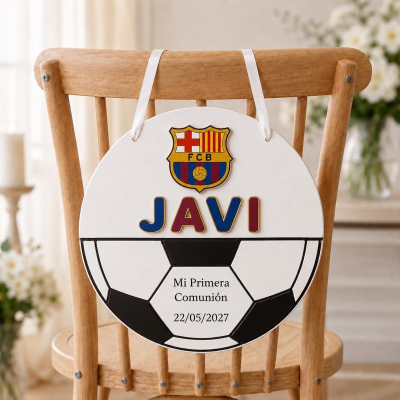 PLACA SILLA BALÓN