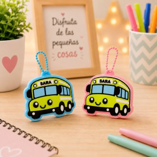 LLAVERO CLIKERS AUTOBÚS ESCOLAR