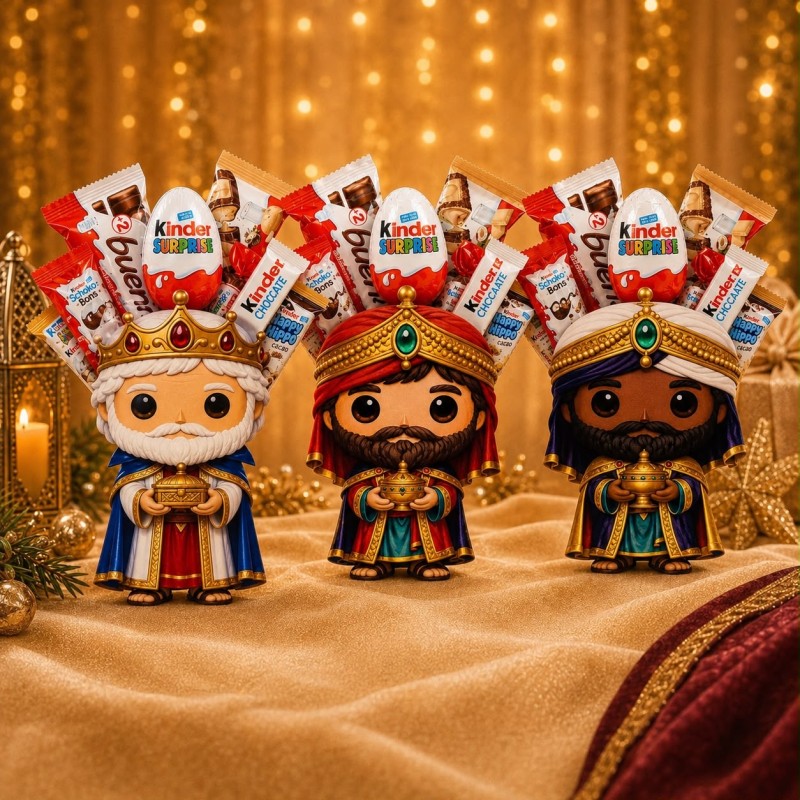 LAPICERO REYES MAGOS KINDER
