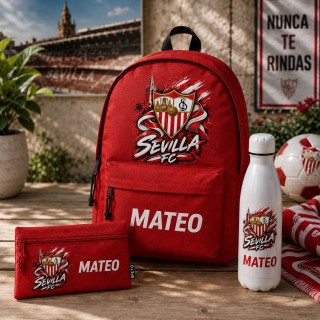 PACK MOCHILA+ESTUCHE+BOTELLA SEVILLA