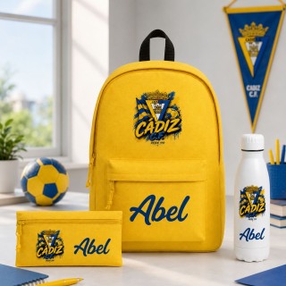 PACK MOCHILA+ESTUCHE+BOTELLA CADIZ