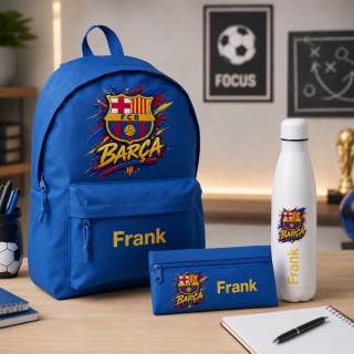 PACK MOCHILA+ESTUCHE+BOTELLA BARCELONA