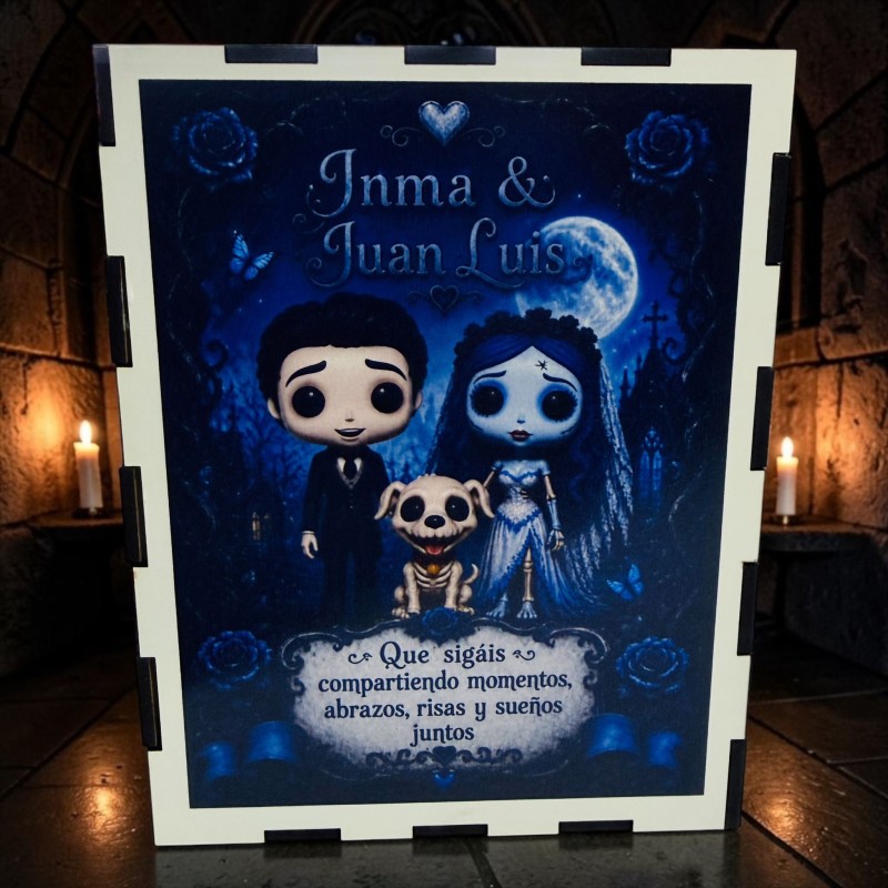 FUNKO DE MADERA HALLOWEEN
