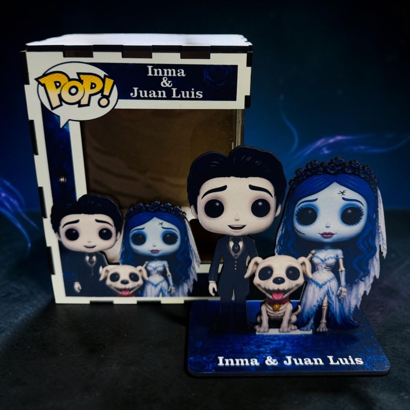 FUNKO DE MADERA HALLOWEEN