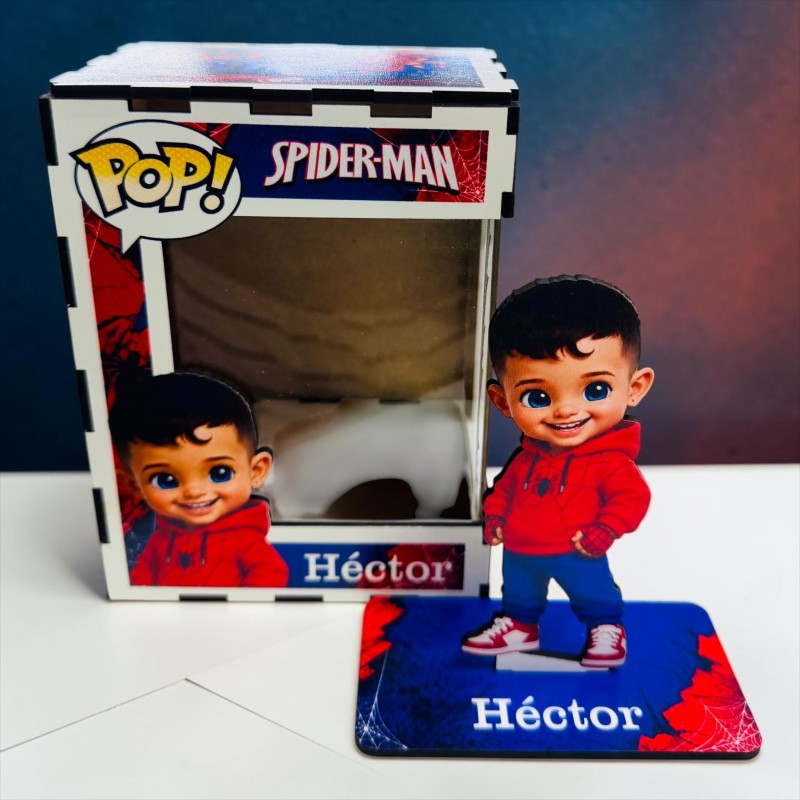 FUNKO DE MADERA SÚPER HÉROES