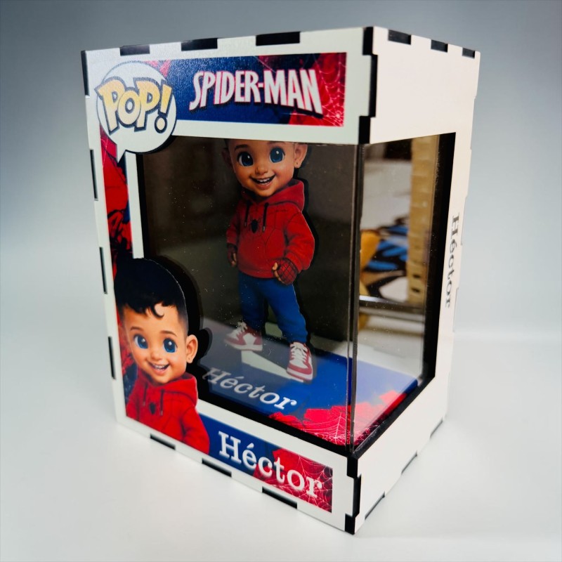 FUNKO DE MADERA SÚPER HÉROES