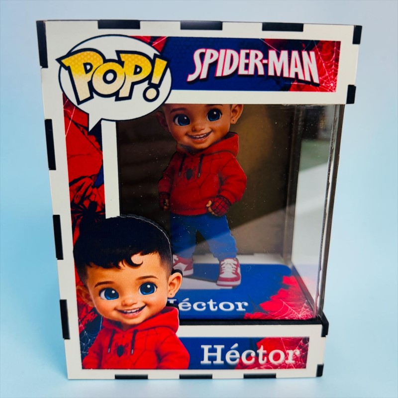 FUNKO DE MADERA SÚPER HÉROES