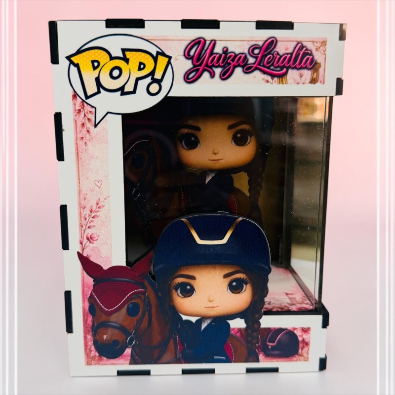 FUNKO DE MADERA HÍPICA