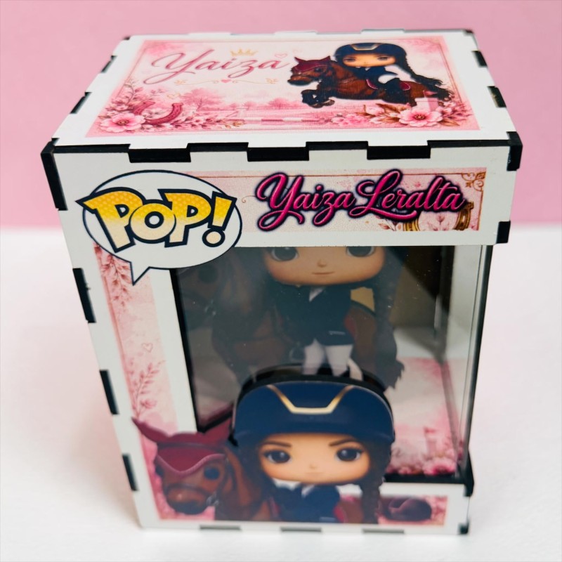 FUNKO DE MADERA HÍPICA