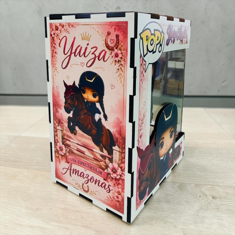 FUNKO DE MADERA HÍPICA