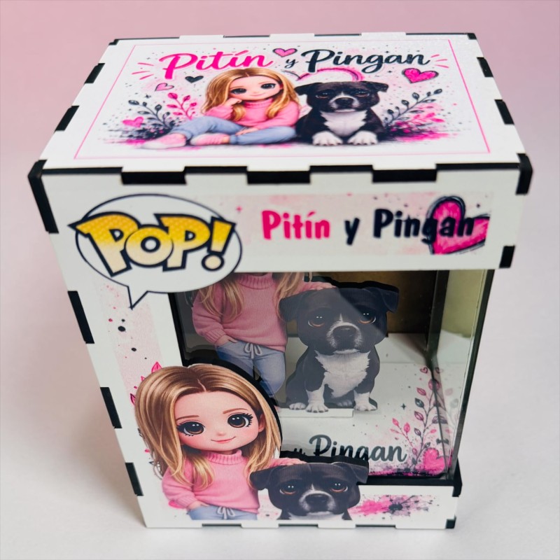 FUNKO DE MADERA PERSONALIZADO MASCOTAS