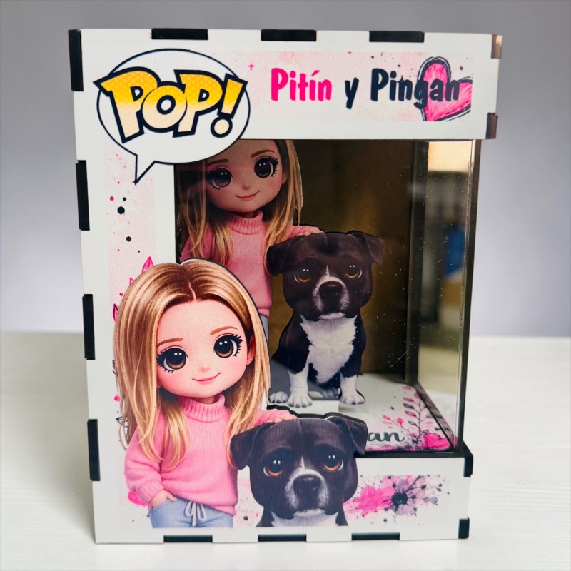 FUNKO DE MADERA PERSONALIZADO MASCOTAS