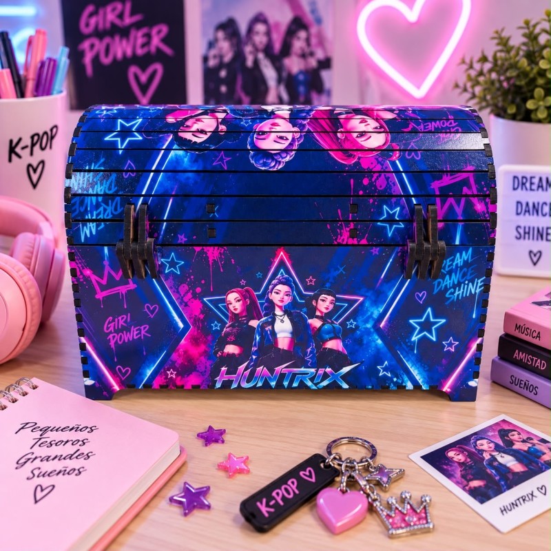 COFRE LAS GUERRERAS K-POP