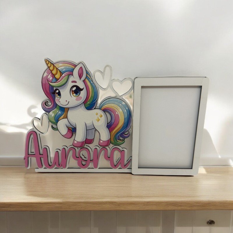 PORTA FOTOS UNICORNIO