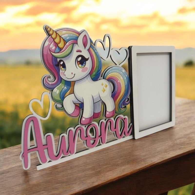 PORTA FOTOS UNICORNIO