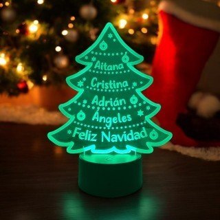 LÁMPARA ÁRBOL NAVIDAD