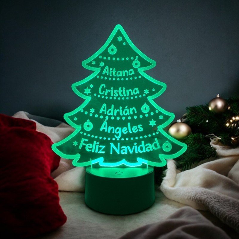 LÁMPARA ÁRBOL NAVIDAD