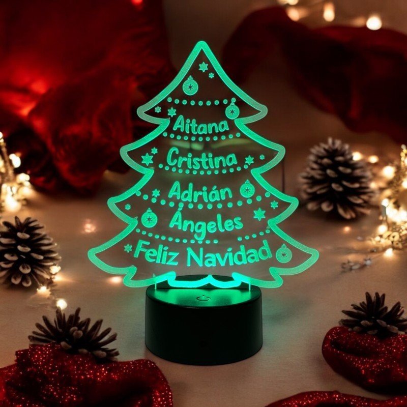 LÁMPARA ÁRBOL NAVIDAD
