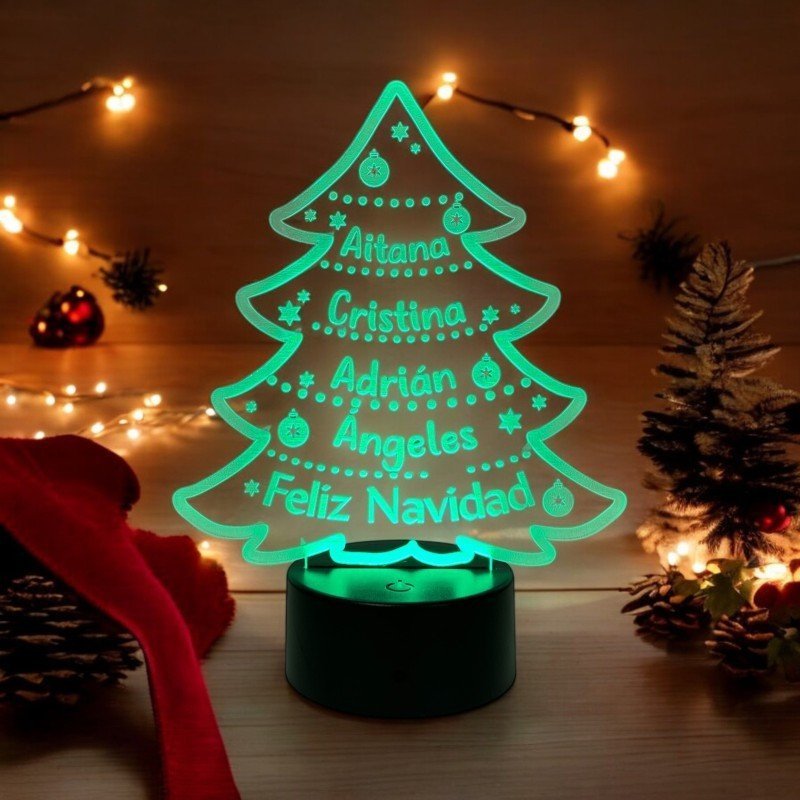 LÁMPARA ÁRBOL NAVIDAD