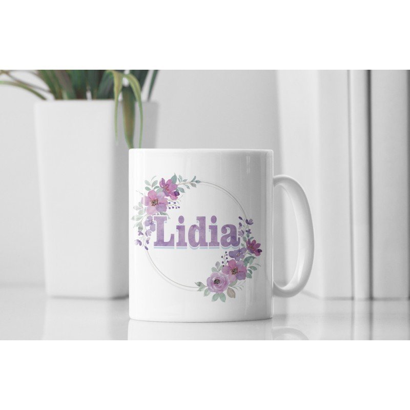 TAZA ARO FLORAL