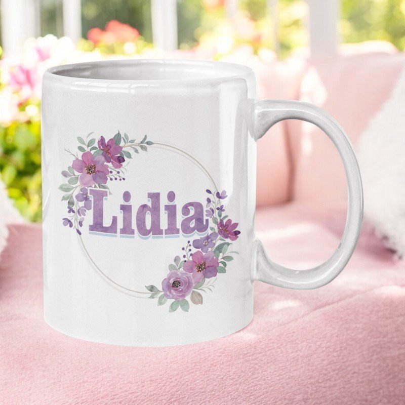 TAZA ARO FLORAL