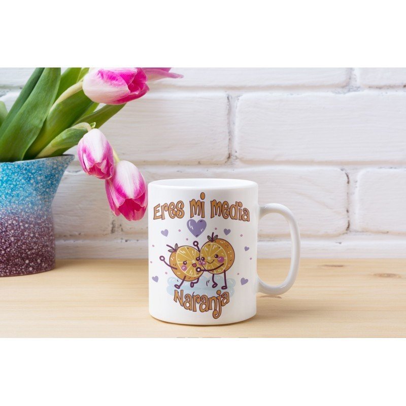 TAZA MEDIA NARANJA