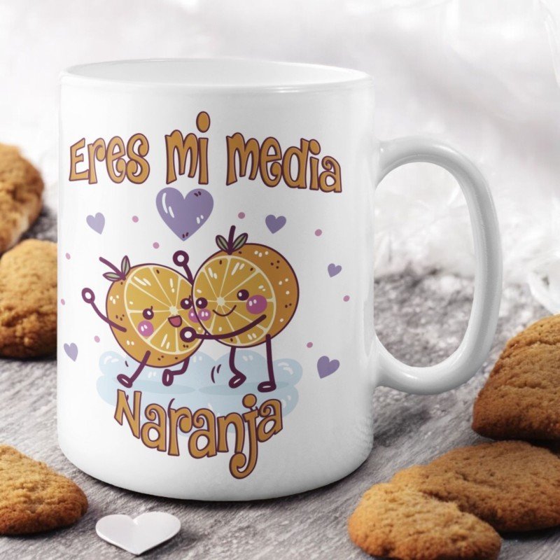 TAZA MEDIA NARANJA