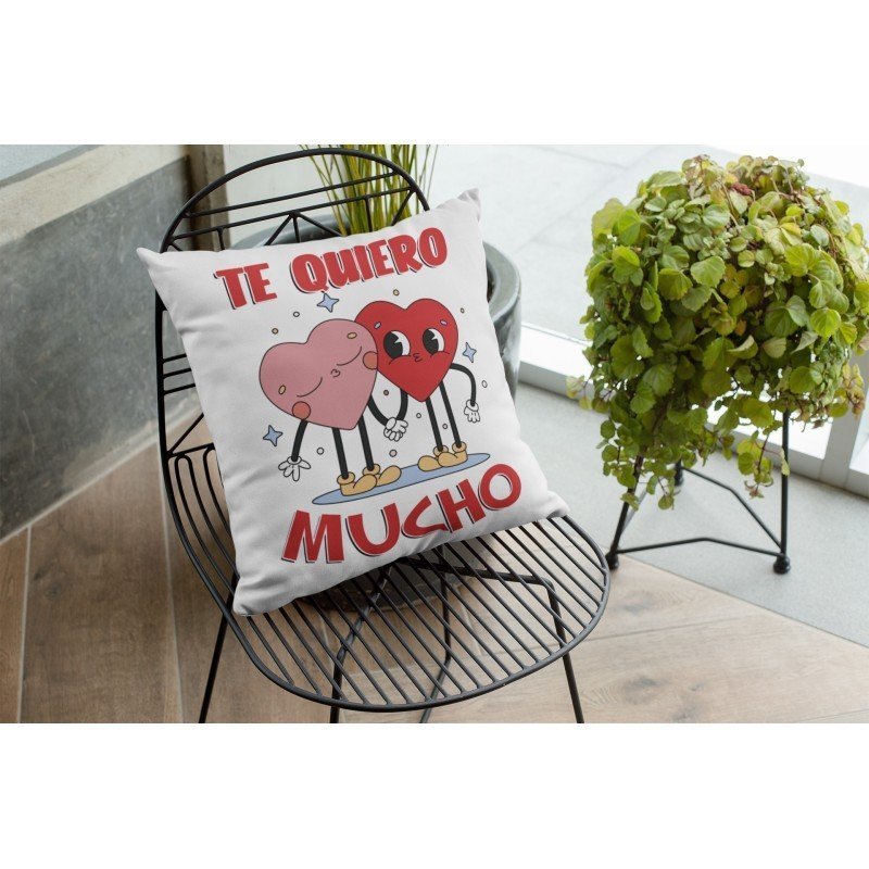 COJÍN TE QUIERO MUCHO
