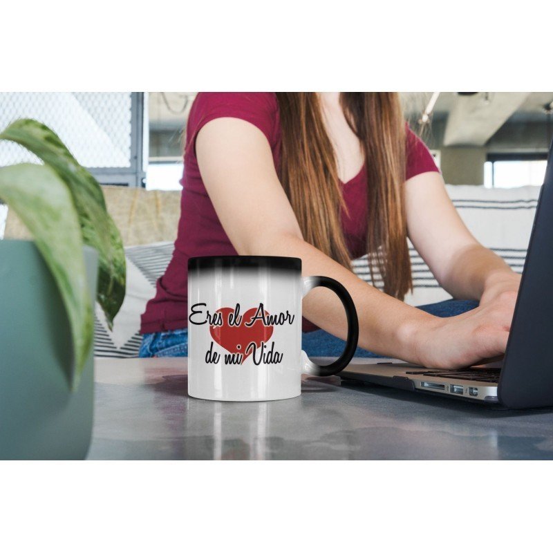 TAZA MÁGICA EL AMOR DE MI VIDA