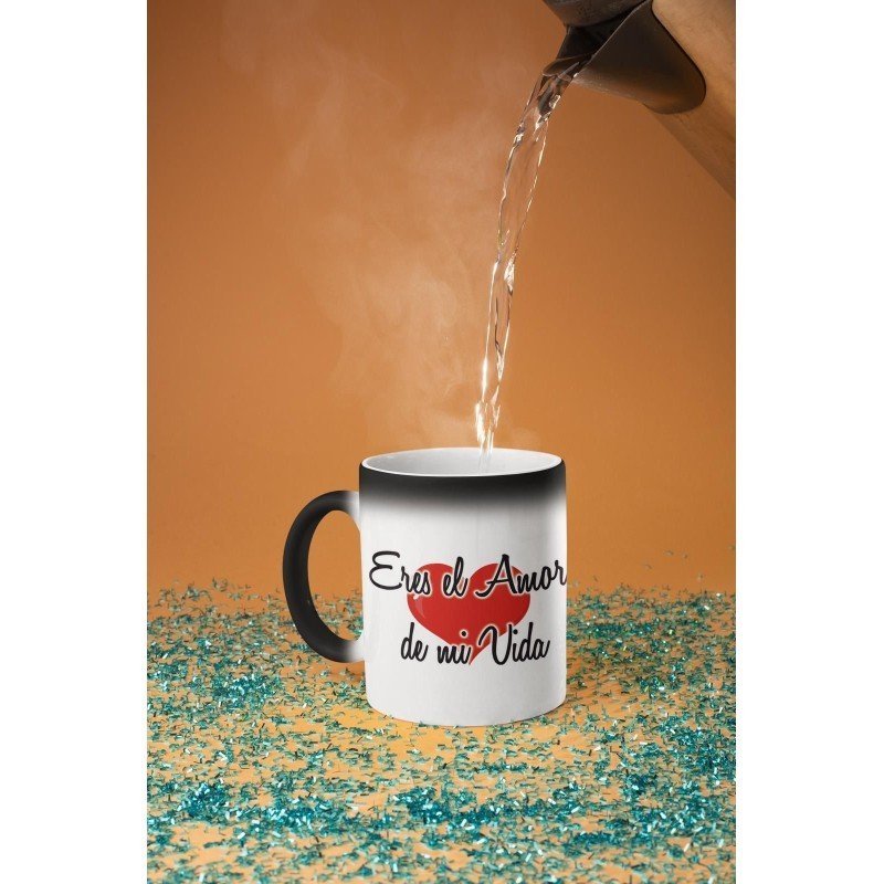 TAZA MÁGICA EL AMOR DE MI VIDA