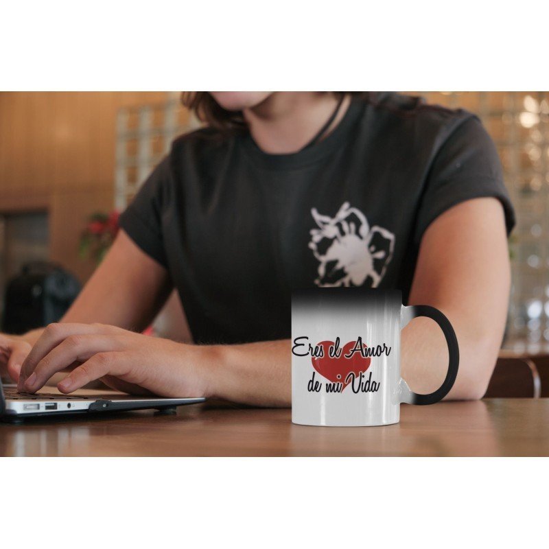 TAZA MÁGICA EL AMOR DE MI VIDA