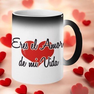 TAZA MÁGICA EL AMOR DE MI VIDA