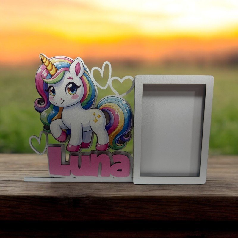 PORTA FOTOS UNICORNIO