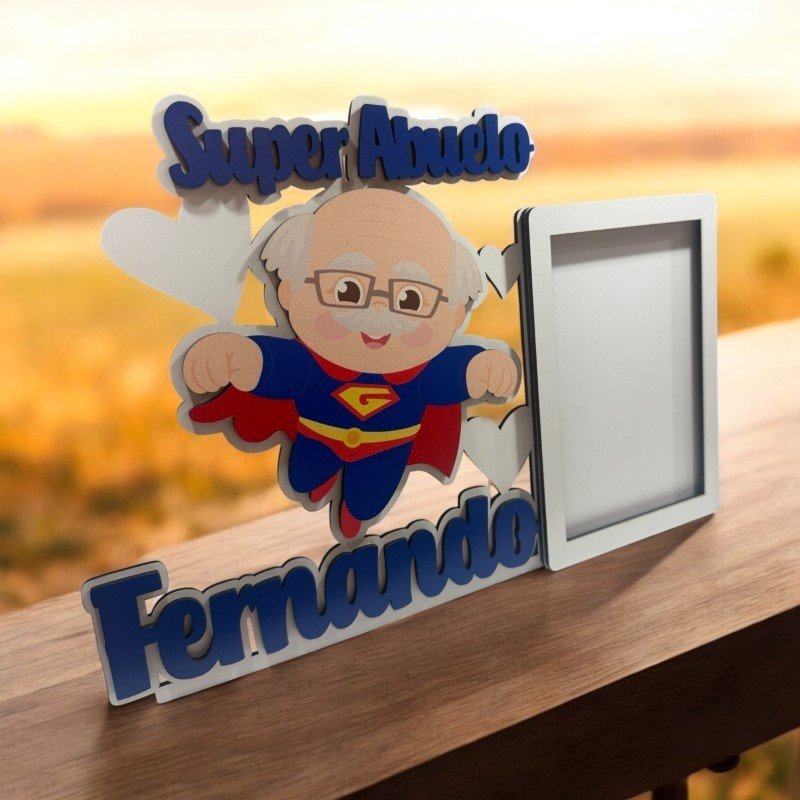 PORTA FOTOS SÚPER ABUELO