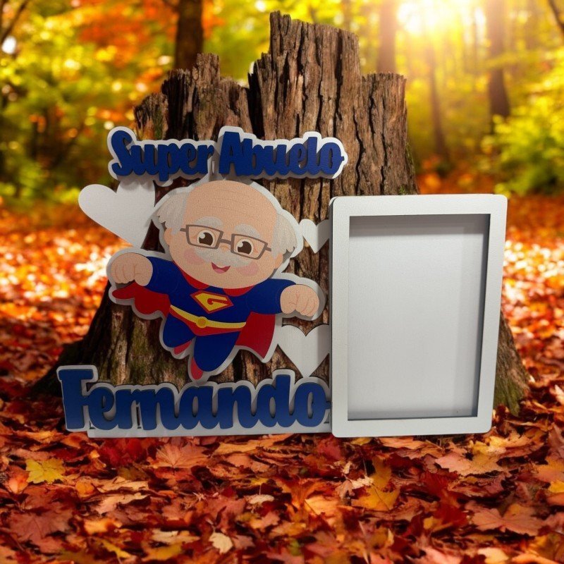PORTA FOTOS SÚPER ABUELO
