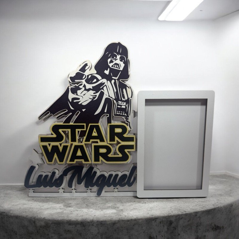 PORTA FOTOS STAR WARS