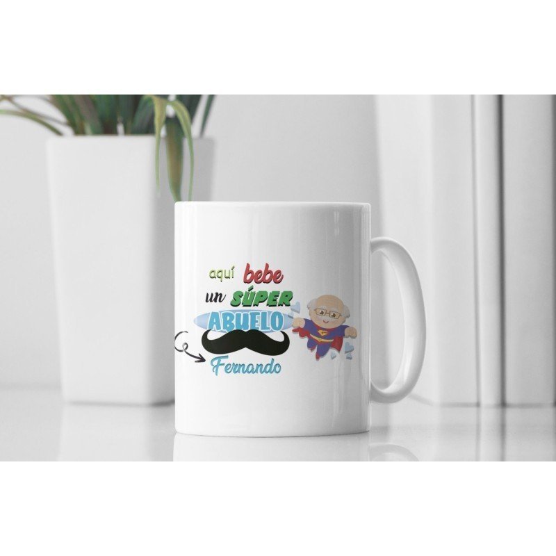 TAZA ABUELO SUPER HÉROE