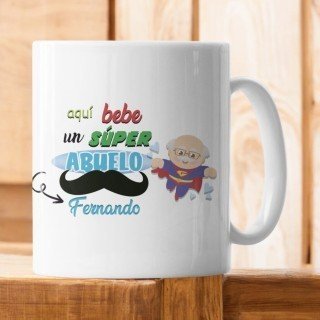 TAZA ABUELO SUPER HÉROE