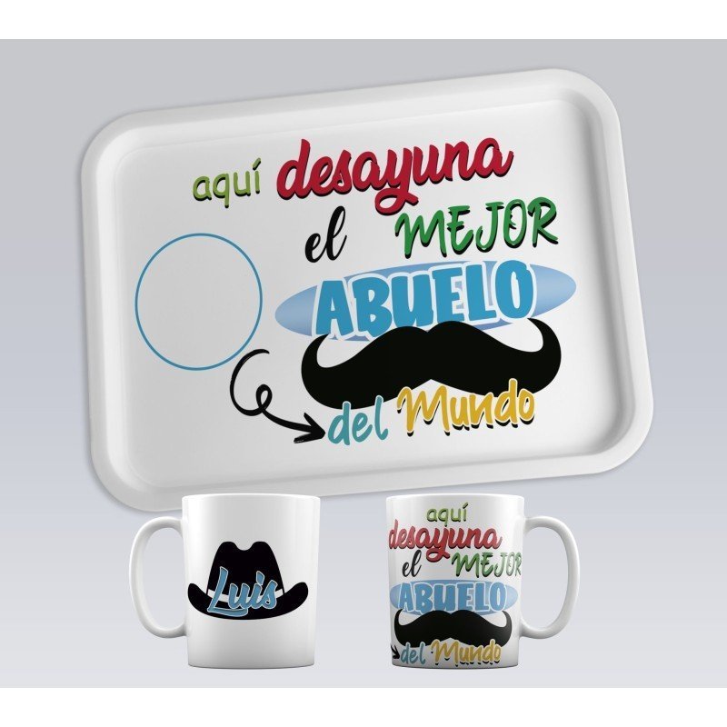 BANDEJA MEJOR ABUELO