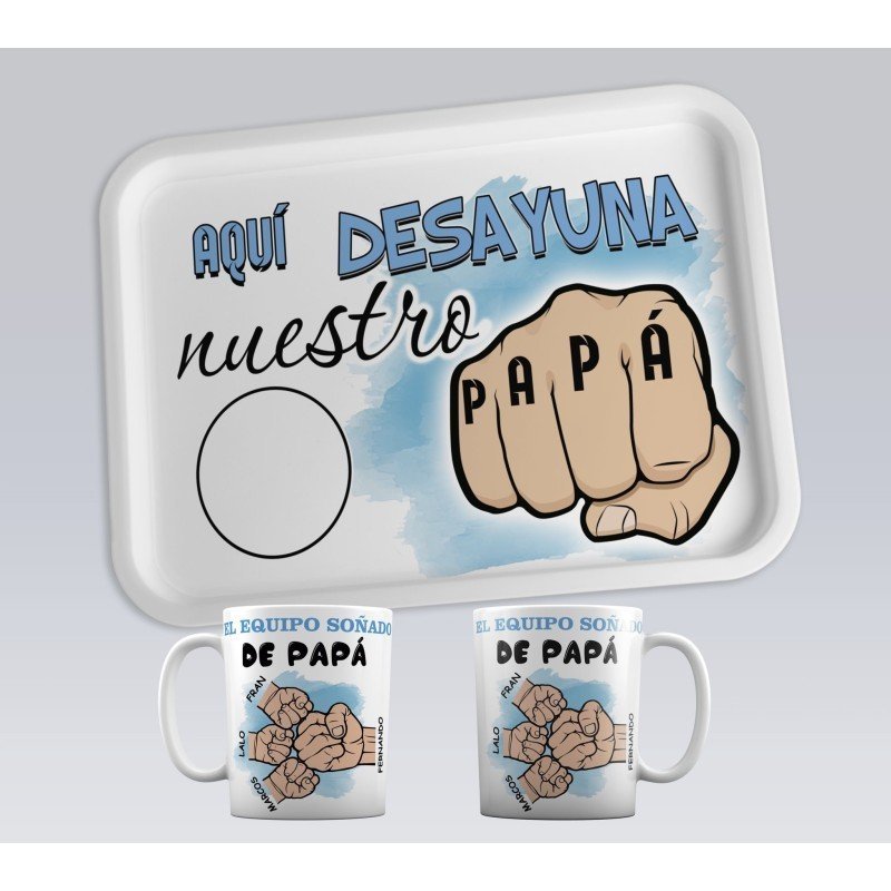 BANDEJA EQUIPO DE PAPÁ