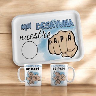 BANDEJA EQUIPO DE PAPÁ