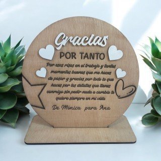 PLACA GRACIAS