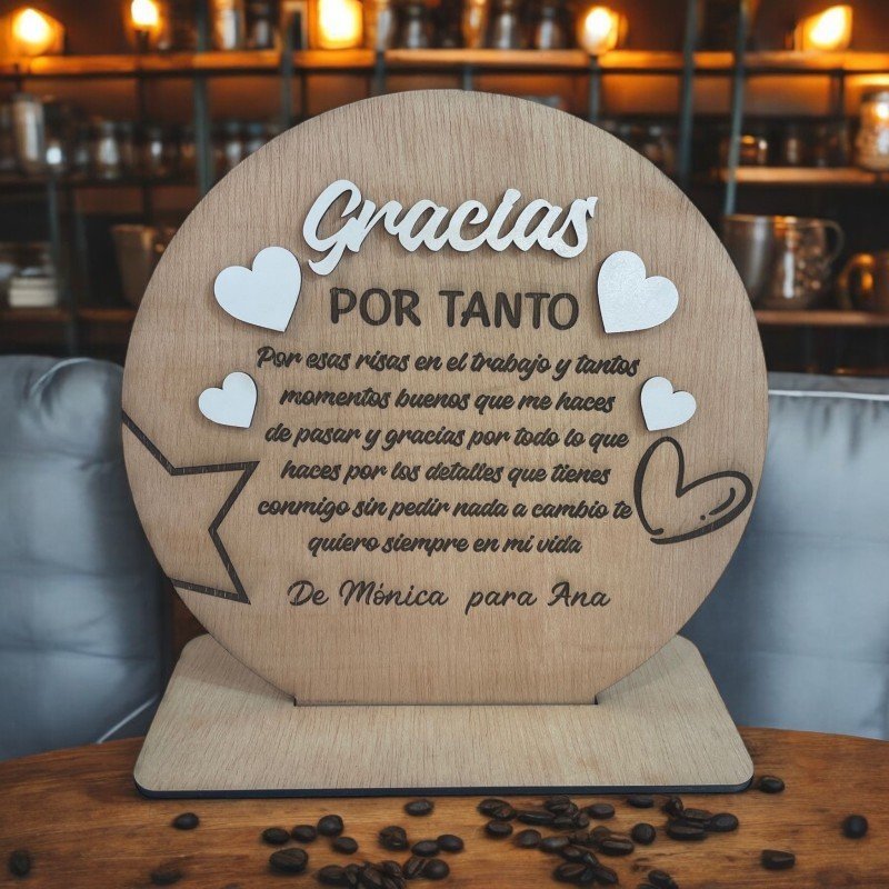 PLACA GRACIAS