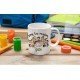 TAZA EL MEJOR PROFE Y SEÑO
