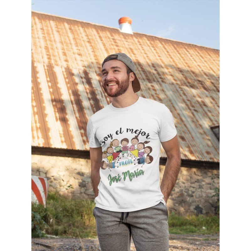 CAMISETA MEJOR PROFE Y SEÑO