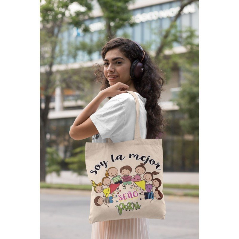 TOTE BAG MEJOR PROFE Y SEÑO
